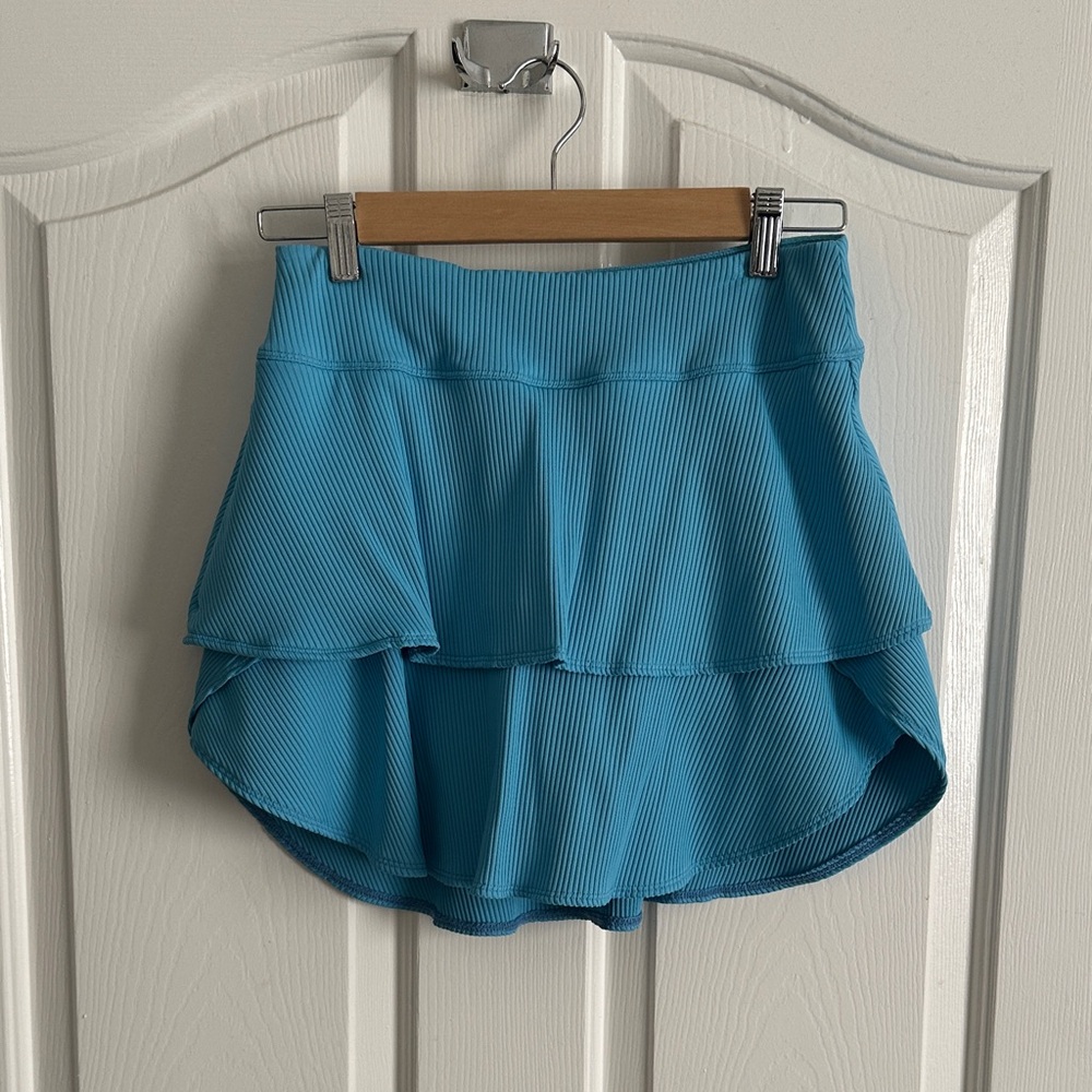 Blue Layered Skirt